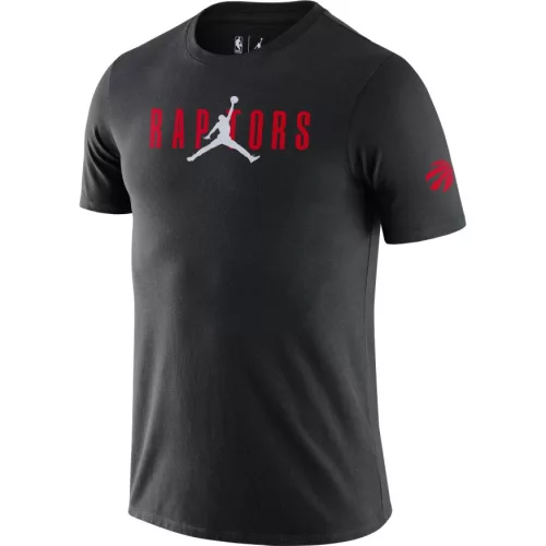 JORDAN TORONTO RAPTORS COURTSIDE JDN STATEMENT TEE BLACK