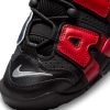 NIKE AIR MORE UPTEMPO (GS) BLACK/UNIVERSITY RED-MIDNIGHT NAVY-WHITE