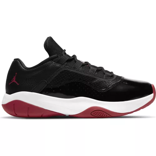 AIR JORDAN 11 CMFT LOW (GS) BLACK/WHITE-GYM RED