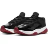 AIR JORDAN 11 CMFT LOW (GS) BLACK/WHITE-GYM RED