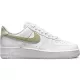 NIKE AIR FORCE 1 '07 WMNS WHITE/OLIVE AURA-SEA GLASS-ARCTIC PUNCH