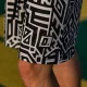 Dunk Shorts Tribe Collection B&W 2XS