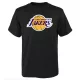 Nike NBA Los Angeles Lakers Primary Logo SS Tee Black