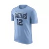 Jordan Memphis Grizzlies Statement Edition - Ja Morant T-Shirt Blue