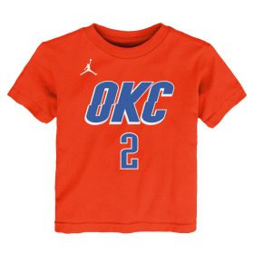   Jordan NBA Oklahoma City Thunder - Shai Gilgeous-Alexander Statement N&N Tee Orange