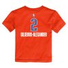 Jordan NBA Oklahoma City Thunder - Shai Gilgeous-Alexander Statement N&N Tee Orange XL