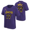 Nike NBA Adult Statement N&N Tee - Los Angeles Lakers Luka Doncic - Court Purple