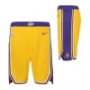 Nike NBA Los Angeles Lakers Icon Replica Short Yellow L