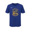 Nike NBA Golden State Warriors 2023-2024 Tee Blue 5-6YR