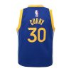NIKE NBA GOLDEN STATE WARRIORS STEPHEN CURRY 0-7 ICON REPLICA JERSEY RUSH BLUE M