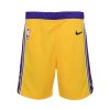 Nike NBA Los Angeles Lakers  Replica Short Yellow