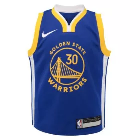   Nike Golden State Warriors Curry Stephen Replica Icon Road Jersey -Play Blue