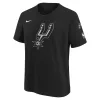Nike Golden San Antonio Spurs Essential CC Kids Tee Black 4-5YR