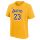 NIKE NBA LOS ANGELES LAKERS LEBRON JAMES BOYS ICON N&N TEE AMARILLO S