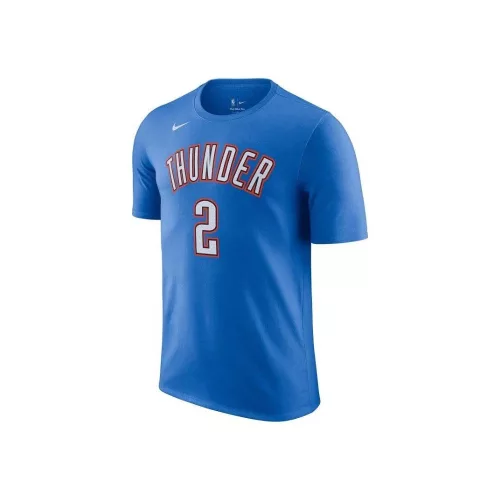 Nike NBA Oklahoma City Thunder Icon Shai Gilgeous T-Shirt Blue S