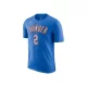 Nike NBA Oklahoma City Thunder Icon Shai Gilgeous T-Shirt Blue S