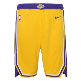 Nike NBA Los Angeles Lakers Boys Icon Swingman Short Yellow