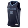 NIKE NBA MEMPHIS GRIZZLIES JA MORANT BOYS ICON SWINGMAN JERSEY COLLEGE NAVY S