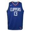 NBA X NIKE KIDS LA CLIPPERS PAUL GEORGE ICON SWINGMAN JERSEY ROYAL