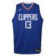 NBA X NIKE KIDS LA CLIPPERS PAUL GEORGE ICON SWINGMAN JERSEY ROYAL