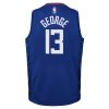 NBA X NIKE KIDS LA CLIPPERS PAUL GEORGE ICON SWINGMAN JERSEY ROYAL
