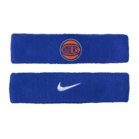   Nike NBA New York Knicks Single Solid Team Logo Headband Junior Blue