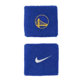   Nike NBA Golden State Warriors Solid Team Logo Wristbands Junior Blue