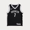NIKE X NBA KEVIN DURANT BROOKLYN NETS BABY REPLICA ICON ROAD JERSEY BLACK