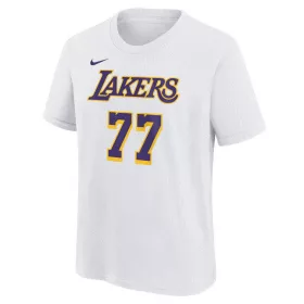   Nike Los Angeles Lakers Luka Doncic Adults N&N Tee -Icon White