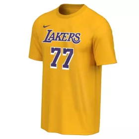   Nike NBA Adults N&N Tee Icon - Los Angeles Lakers Luka Doncic - Amarillo