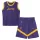 Nike NBA Los Angeles Lakers Mesh Tank And Short Set Purple
