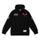 MITCHELL & NESS CHICAGO BULLS M&N CITY COLLECTION FLEECE HOODY Black