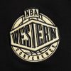 MITCHELL & NESS NBA TEAM OG 2.0 FLEECE HOODIE VINTAGE LOGO LOS ANGELES LAKERS BLACK