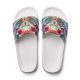 Slydes Tropical Floral Womens WHITE