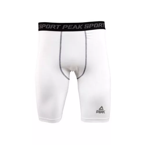 PEAK COMPRESSION SHORTS WHITE
