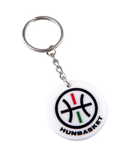 Hunbasket Kulcstartó gumi 3D Fehér