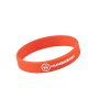 Hunbasket Szilikon karkötő Piros