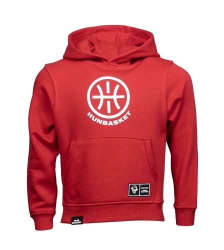 Hunbasket Hoodie gyerek Piros XS