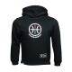 Hunbasket Hoodie gyerek Fekete