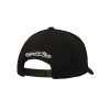 MITCHELL & NESS BRANDED COMFY CORE STRETCH SNAPBACK BLACK ONE