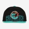MITCHELL & NESS NBA VANCOUVER GRIZZLIES LOW BIG FACE SNAPBACK HWC BLACK / TEAL