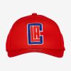 MITCHELL & NESS NBA LOS ANGELES CLIPPERS TEAM GROUND 2.0 STRETCH SNAPBACK RED