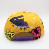 MITCHELL & NESS LOS ANGELES LAKERS Mens High Crown Structured Snapback Yellow/PURPLE