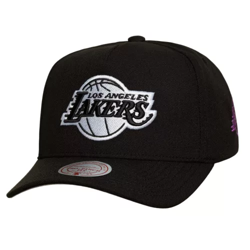 Mitchell & Ness NBA Los Angeles Lakers 404 Club Neon Pro Snapback Black ONE