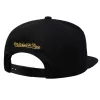 Mitchell & Ness NBA Chicago Bulls Black And Gold Snapback Black ONE