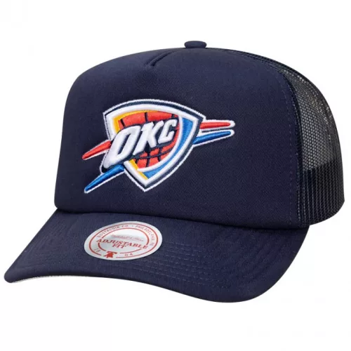 Mitchell & Ness NBA Oklahoma City Thunder Evergreen Trucker Navy