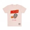 MITCHELL & NESS HOUSTON ROCKETS PASTEL RINGS TEE PINK