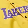 Mitchell & Ness NBA Los Angeles Lakers Shaquille O'Neal Player Lightweight Satin Jacket Gold-Black