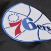 Mitchell & Ness NBA Philadelphia 76Ers Allen Iverson Player Lightweight Satin Jacket SCARLET-BLACK L