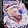 Mitchell & Ness NBA Philadelphia 76Ers Allen Iverson Player Lightweight Satin Jacket SCARLET-BLACK L